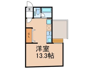 南平台EASTの物件間取画像